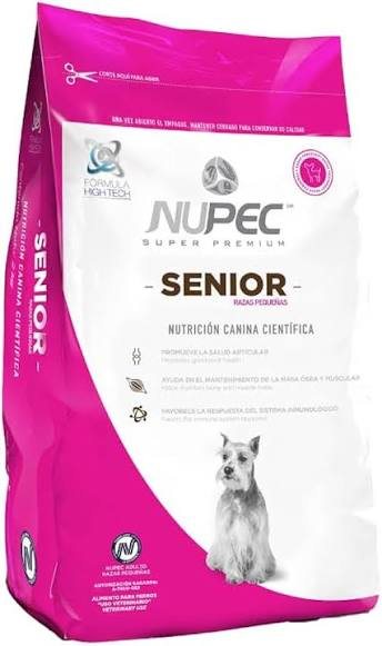Croqueta Nupec Senior Raza Pequeña 2 Kg