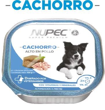 Nupec Cachorro Alimento Húmedo