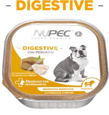 Nupec Perro Lata Digestive 100g