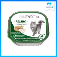 Lata Nupec Felino Hairball (Pescado) 100 G