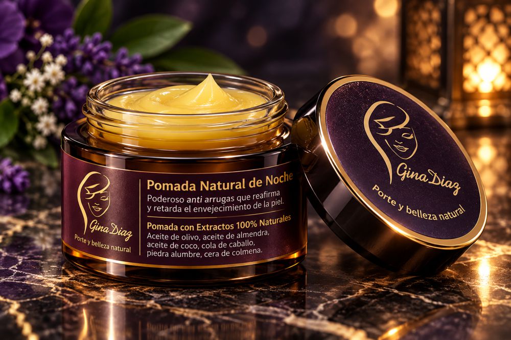 Pomada Natural de Noche Gina Diaz