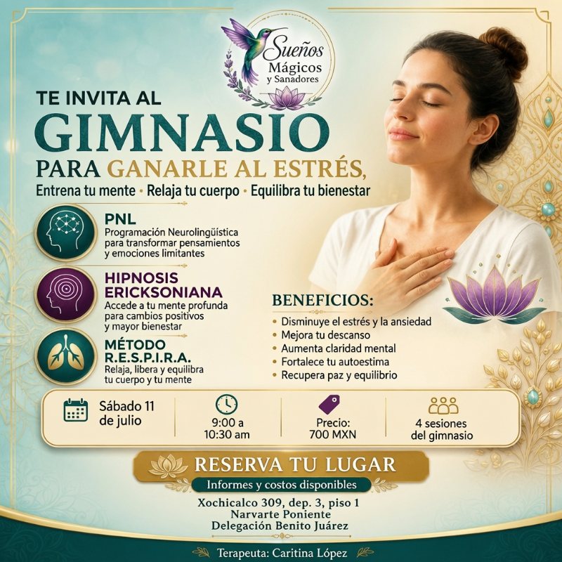 GIMNACIO PARA GANARLE AL ESTRES
